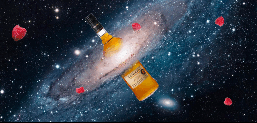 curiosidades do espaço - nuvem de alcool